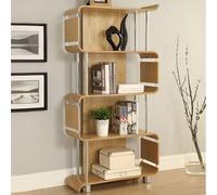 Curve Bookshelf - Oak - BS201