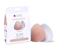 CURVE BY CACHECOEUR 2 Essential Slim Washable Breastfeeding and Nursing Pads - Ultra Absorbent - Reusable Breast Pads - Up to 6h Protection