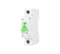 Curve C MCB 1P 2P 1A 6A 10A 16A 20A 25A 32A 40A 50A 63A Miniature Circuit Breaker 6KA 110V/230V 50/60HZ(2,C40)