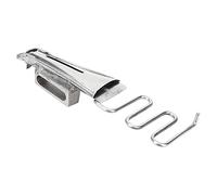 Curve Edge Hemmer Folder Metal Sewing Machine Accessories for Cylindrical Single Needle High-Head Machine (Entrance 18MM)