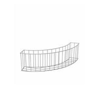 (Curve) Garden EDGE Gabion Raised Planter Bed Rock Pot Basket Galvanised Steel UK