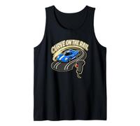 Curve ON THE Rail Slot Car Track Hand Controller Racing Tank Top