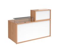 Curve Reception Bundle 1 (Beech/White), Beech/White