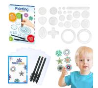 Curve Ruler for Making Patterns, Drawing Templates | 28x Art Painting Template Set - IRREGULAR DUTY STACHING STACHING POCKETS