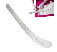 Curve Ruler | Solid Aluminum Vary Form Curve French | Precise Scale Writing Template, Fashion Design Tools For Quilting Drawing Tailoring Drawings