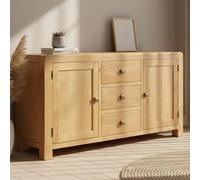 Curve Sideboard - Large 2 Door - 165cm - Oak