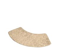 Curved absorbent floor mat fan-shaped carpet shower room thickened door mat toilet toilet foot mat bathroom non-slip mat