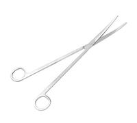 Curved Aquarium Scissors, Stainless Steel Aquatic Weed Cutter with Wavy Blade for Fish Tank Plant Trimming Aquarium Maintenance Tools for Freshwater and Saltwater Tanks