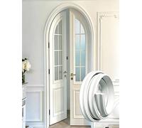 Curved Arch Trim Molding for Interior Door Frame, Cuttble Half Circle Moulding Decoration Strip for Home Walls Molding DIY Living Room Decor(W 6cm/2.36in,L8m/26.2ft)