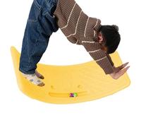 Curved Balance Board, Children's Indoor Smart Board, Waterproof, Sensory Integration Training Equipmentodorless and Elastic, Washable and Resistant, for Classroom, Backyard, Home, Kindergarten