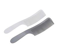 Curved Barber Clipper Comb for Men - Precision Flat Top Hair Cutting & Styling Tool, Non-Slip Handle, High Combing Density, Anti-Static, Easy to Use