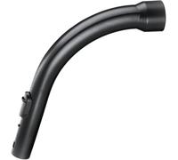 Curved Bent End Miele Vacuum Hose Handle 35mm Plastic Attachment Compatible with S C1 C2 C3 Cat & Dog Series for Miele Vacuum Hoover Hose Cleaner Curved Wand Control Handle Hose Part attachments