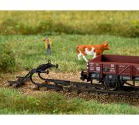 Curved buffer (Pack of 2) N Gauge Auhagen 44654