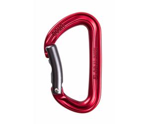 Curved carabiner Ocun Hawks Red 91x53 mm