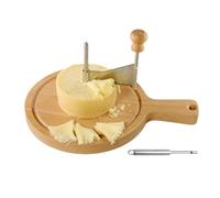 Curved Cheese Slicer Trimming Cutter Professional Chocolate Cutting Wheel Rustproof Utensil with Ergonomic Handle Dishwasher Safe Food Decoration Tool