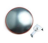 Curved Convex Mirror 30cm for Increased Traffic Safety and Improved Visibility in Driveways