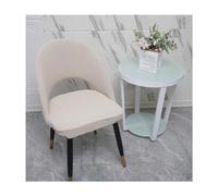 Curved Dining Room Chair Slip Covers with Curved Back Set of 6/4/2, Arc Shaped Dining Room Chair Covers with Hollow Back, Armless Accent Chair Cover Slipcover Stretch, Washable