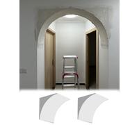Curved Doorway Arch Kit - Pre-Made Drywall Molding Trim for Hallway Balcony Corners & Fed Room Doors (25x40x40cm / 9.8x15.7x15.7) - Home Decor Solut
