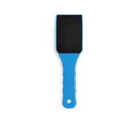 Curved Double-Sided Pedicure Foot File - Callus Remover for Dead & Dry Skin | Ergonomic Foot Scraper for Smooth Heels, Salon & Home Use (Blue)