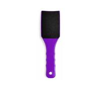 Curved Double-Sided Pedicure Foot File - Callus Remover for Dead & Dry Skin | Ergonomic Foot Scraper for Smooth Heels, Salon & Home Use (Purple)