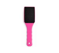 Curved Double-Sided Pedicure Foot File - Callus Remover for Dead & Dry Skin | Ergonomic Foot Scraper for Smooth Heels, Salon & Home Use (Pink)