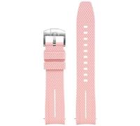 Curved End Strap，For Omega X S watch Joint MoonSwatch 20mm Men Women Rubber Silicone Quick Release Watch Band For Seamaster 300 WatchBands