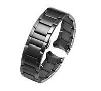 Curved end Watchband 22mm Fit for Armani AR2452 AR2453 AR2448 2447 2453 Stainless Steel Watch Strap Folding Buckleatch Band Bracelet
