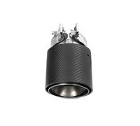 curved exhaust pipe For BMW For M5 Series For G90 For G99 2025-IN Carbon Exhaust Tips 1Pcs/Piece Universal Straight Type Car Exhaust Pipe(1Pcs)