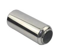 curved exhaust pipe Universal Modified Stainless Steel Exhaust Pipe Automobile Exhaust Muffler Spiral Exhaust Pipe In The Drum(76mm)