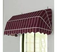 Curved Folding Sunshade Canopy - Waterproof UV-Resistant Patio Awning for Garden, Porch, Bar, and Window Protection - Outdoor Shade Tent Solution