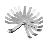 Curved Gauge Feeler Measuring Tool Stainless Steel Ruler Welding Inspection 0.05-1.00mm