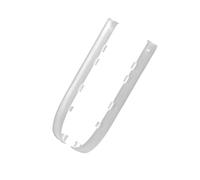 Curved Handheld Console Side Trim with Mirrored Pair, Clear | Mirrored Side Pieces, Lightweight Construction, Decorative Coverage Shaped for Both Sides of Intended Console