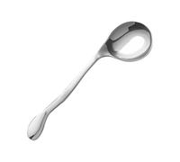 Curved Handle Feeding Spoon | Adaptive Stainless Steel Self-Feeding Utensil | Metal Auxiliary Spoon | For Disabled People Elderly Seniors Patients Caregivers Hospitals Nursing Homes Daily Mealtime Ass
