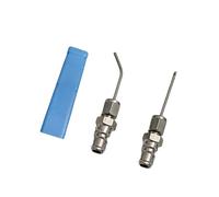 Curved High Pressure Wash Nozzle with Stainless Steel Construction Bendable Design for Deeping Cleaning Tasks Industrial Nozzle, Small Double Needle