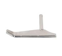 Curved Lathe Tool Rest for Wood Turning - Alloy Steel 16mm Post, Handling and Durable Design
