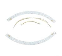 Curved LED Light Strip Built for Source Ceiling Fan with Optical Lens Performance 24W or 48W For Indoor Lighting Coverage (Light strip)