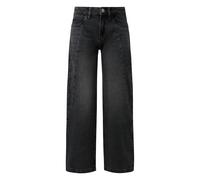 Curved Leg High-Waisted Balloon Jeans Women QS Gris 34x32