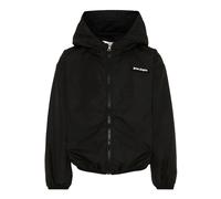 Curved Logo Windbreaker Jacket - unisex - Palm Angels - Light Jackets - Black - 8 Y - Kids 8 Y
