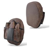 Curved Mini Focus Pad Leather Vintage Retro Style Glove Passata Muay Thai Kick Boxing