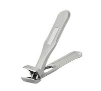 Curved Nail Clippers Anti-Splash Large Thick Hard Nail Clipper Diagonal Pliers Ingrown Toenail Scissors Household Manicure Tools,Silver