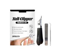 Curved Nail Clippers | Eagle Nose Nail Trimmer | for Toe Nails with Opening, for Elderly and Adults for Pedicure and Grooming for Home Use Travel and Salon