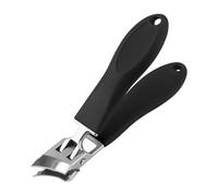 Curved Nail Clippers - Precision Toenail & Fingernail Clippers, sharrp Stainless Steel Nail Trimmers | Long Handle No Splash Fingernail Clippers, Ergonomic Design Easy Use For Curved Nails Skin