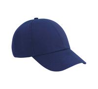 Curved Peak Organic Cap Cotton 6 Panel Adjustable Basbeall Hat by Beechfield