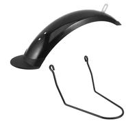 Curved Plastic Rear Wheel Mudguard with Wheel-hugging Arc 13.31x2.83x1.18in | Universal Fit for E-bike Frames, Noise Suppression Feature, Easy DIY Install for Urban Commuters and Messenger Deliveries