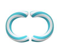 Curved Pool Noodles, 2 Piece Inflatable Tubes, 29.13x21.26 Inches Swimming Sticks with Soft Build, Buoyant Water Floating Toy, Ergonomic U Shape with Portable Design, Summer Accessory for Beach Lake