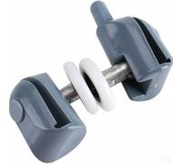 Curved/Quadrant Doors Compatible Shower Screen Door Rollers, 25mm Wheel Dia