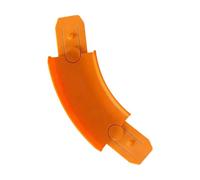 Curved Racing Connectors, Flexible Car Track Joiner, Turn Guide Accessory for Smooth Racing, Easy Install Tracks Extension with Precision Fit, Playroom Track Equipment with Modern Design