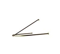 Curved RustResistant Metal Shower Curtain Rod WallMounted Coat Hook for Bathroom Dressing Room HalfCircle Design and Stylish.