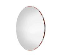 Curved Safety Mirror,Round Convex Mirror,Adjustable Angle,170° Wide Angle Clear View for Garage Home Parking Factory Office(60cm)