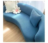Curved Sectional Sofa Cover, Washable Non-Slip Elastic Fit Slipcover for Living Room and Home Theater
